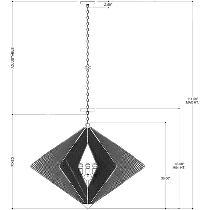Shizen Chandelier by Currey and Company in natural rope, hiroshi gray. Made from abaca rope, wrought iron in a coastal style.