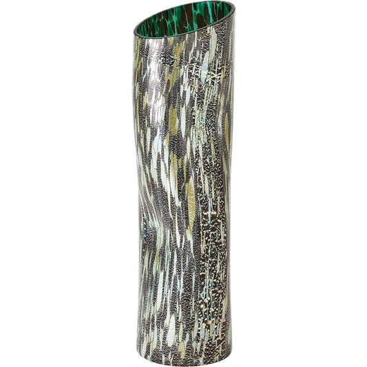 Dimple Vase by Global Views. Made from art glass in a eclectic & global style.