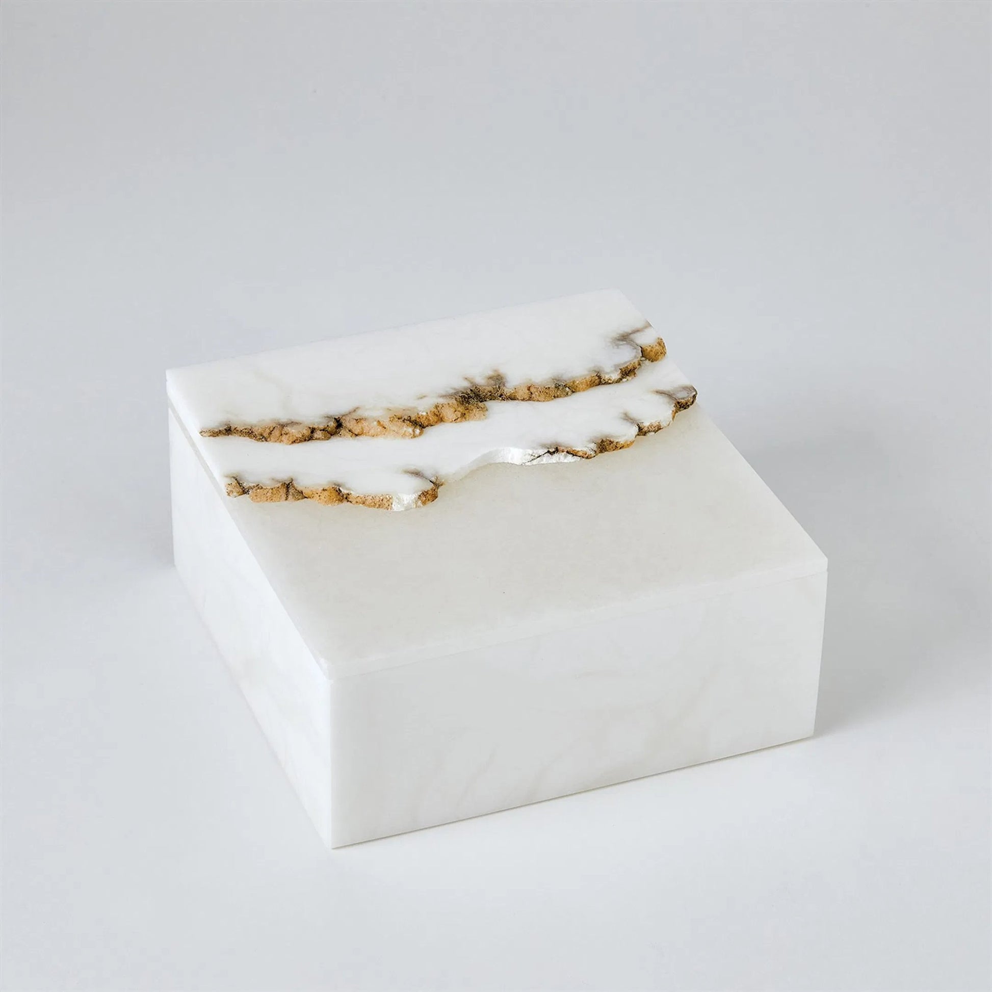 Terrain Alabaster Box by Global Views in alabaster. Made from unique in a modern style.