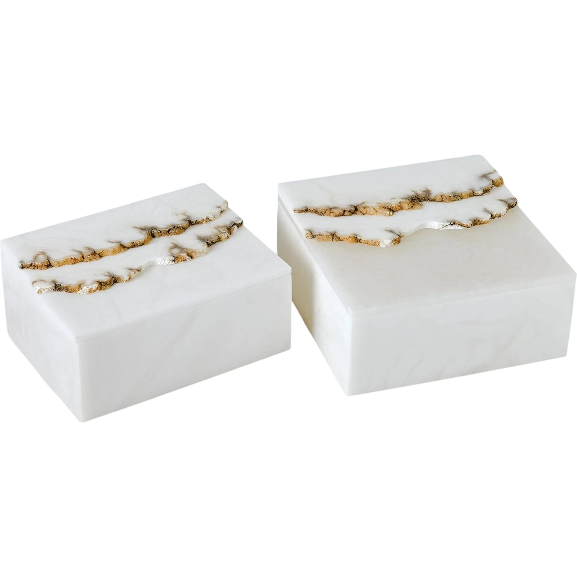 Terrain Alabaster Box by Global Views in alabaster. Made from unique in a modern style.