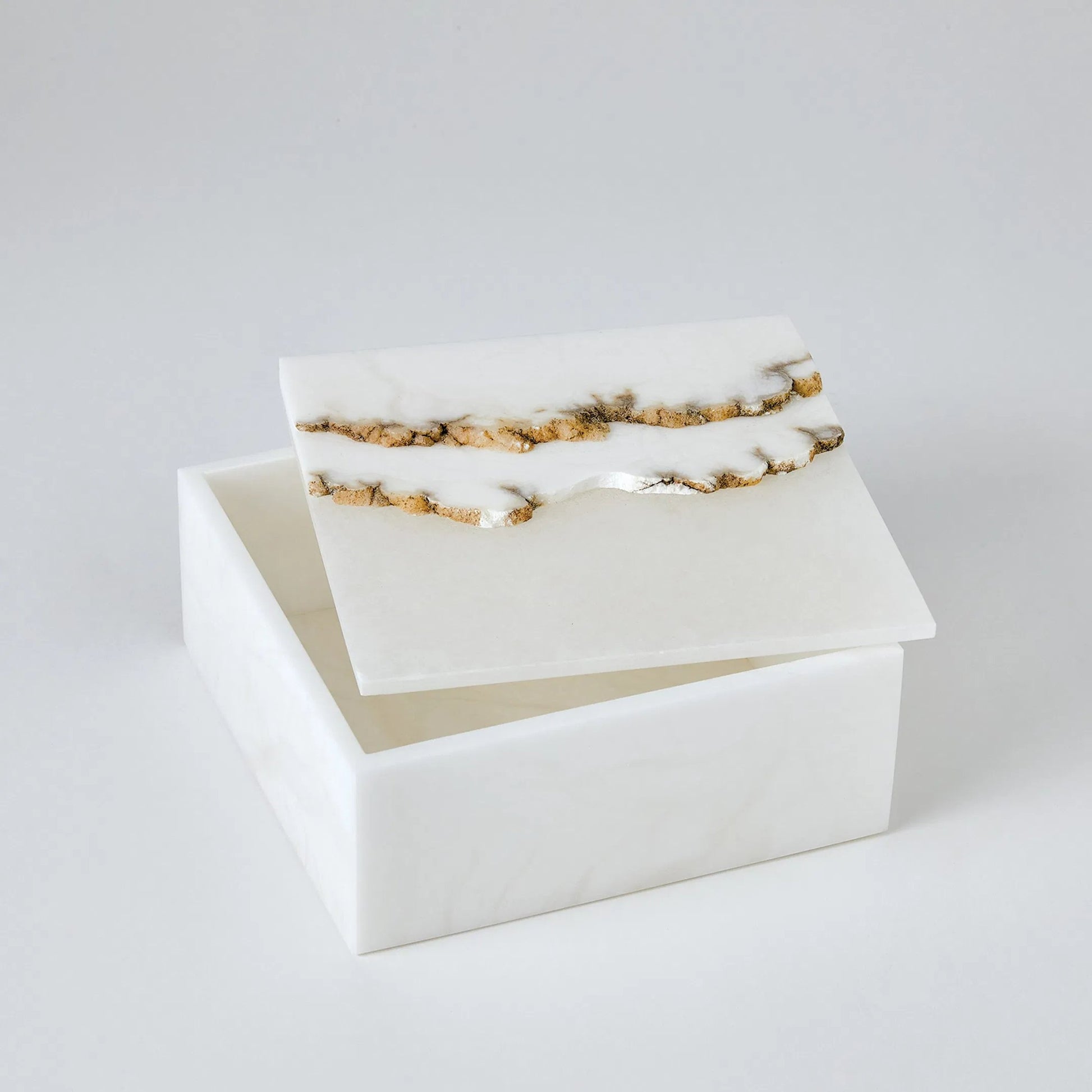 Terrain Alabaster Box by Global Views in alabaster. Made from unique in a modern style.