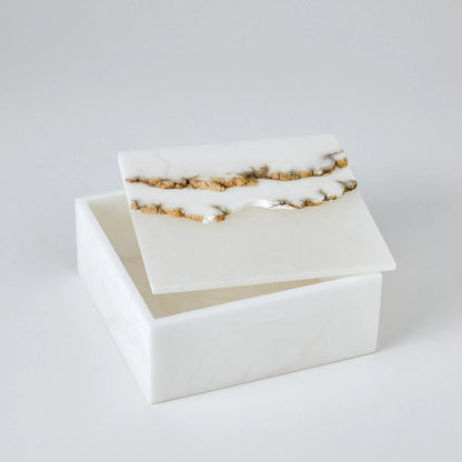 Terrain Alabaster Box by Global Views in alabaster. Made from unique in a modern style.