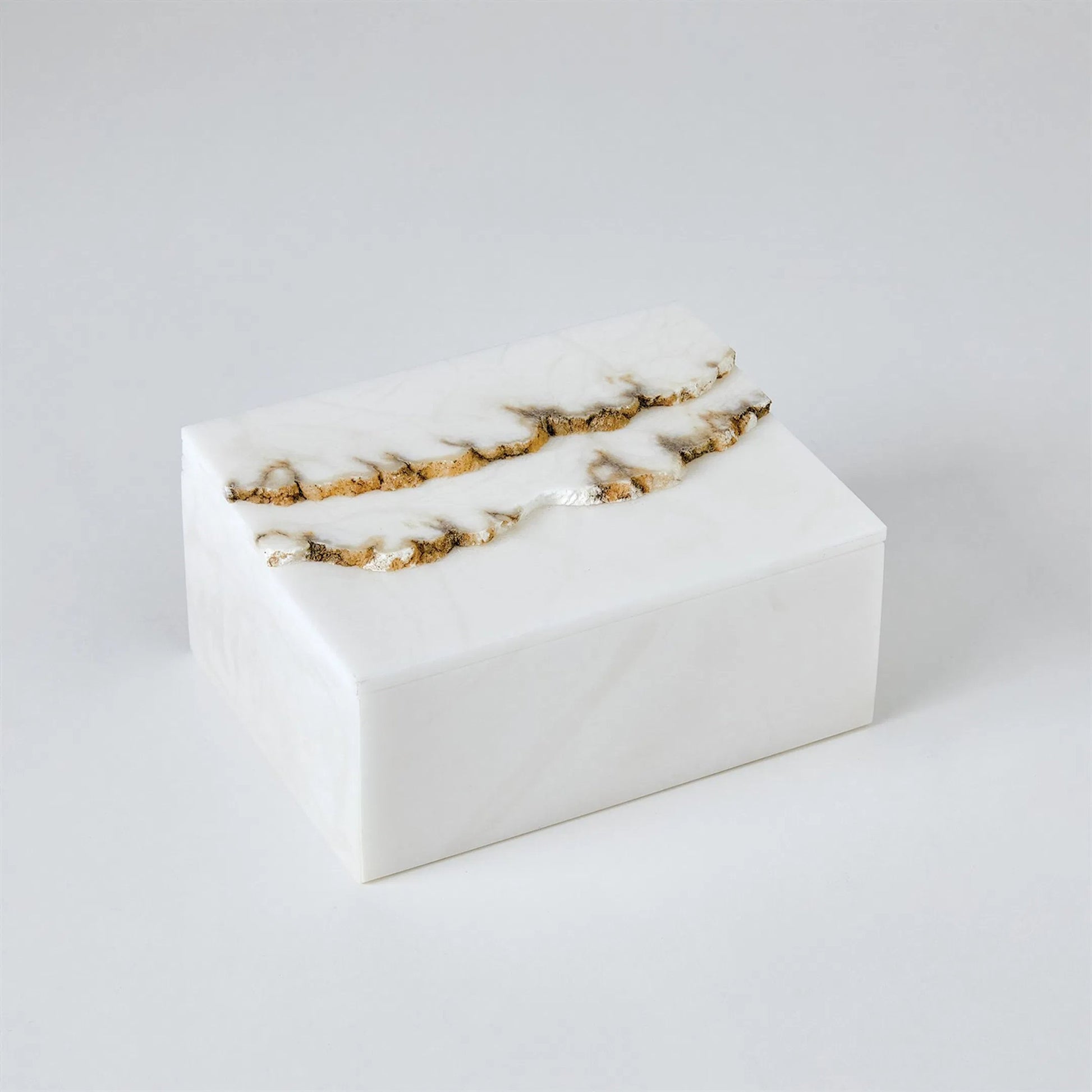 Terrain Alabaster Box by Global Views in alabaster. Made from unique in a modern style.