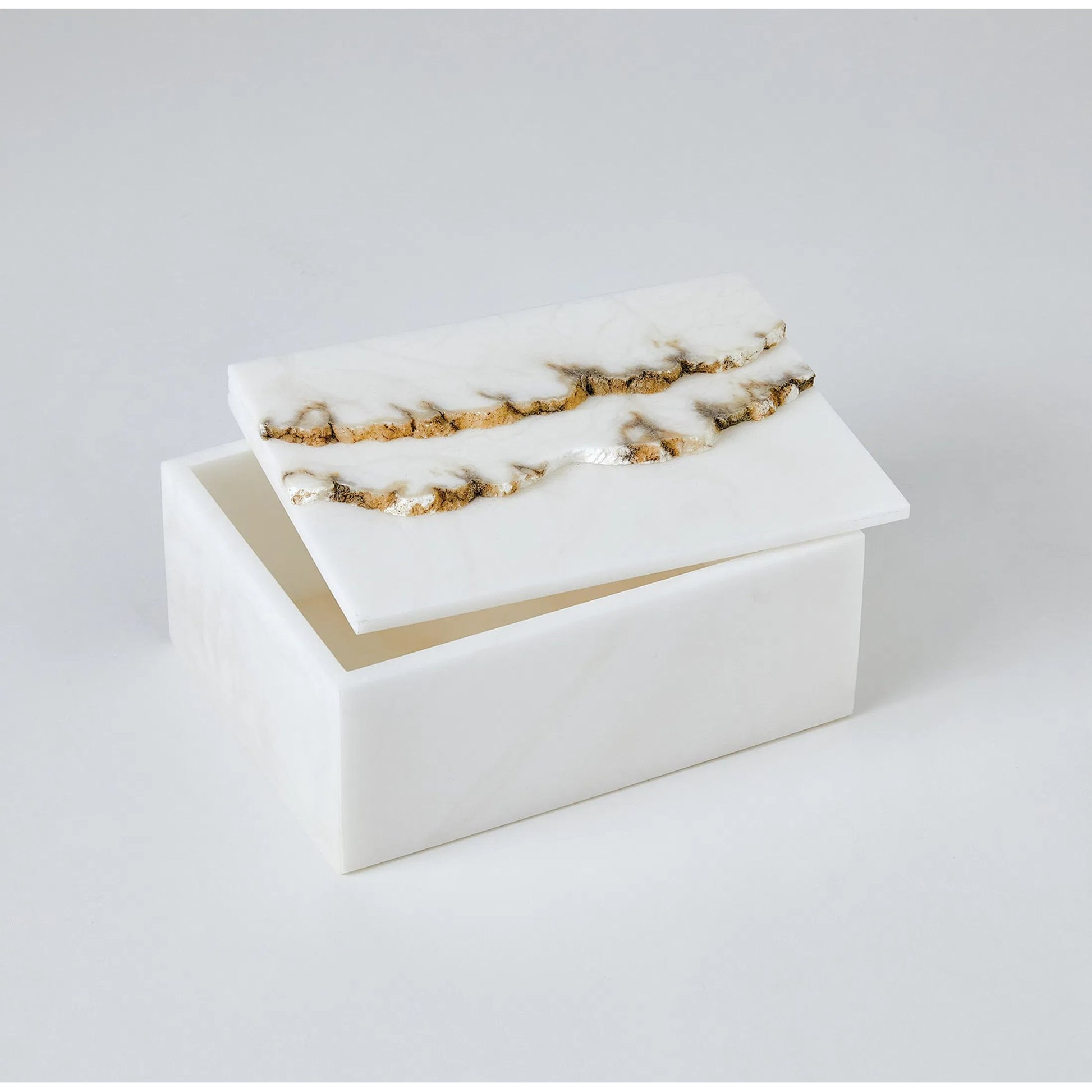 Terrain Alabaster Box by Global Views in alabaster. Made from unique in a modern style.