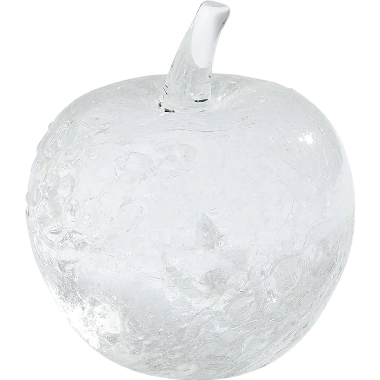 018 SI-2323671 | Primary Silo | Ghost Apple Glass Fruit by Global Views in clear. Made from unique in a modern style.