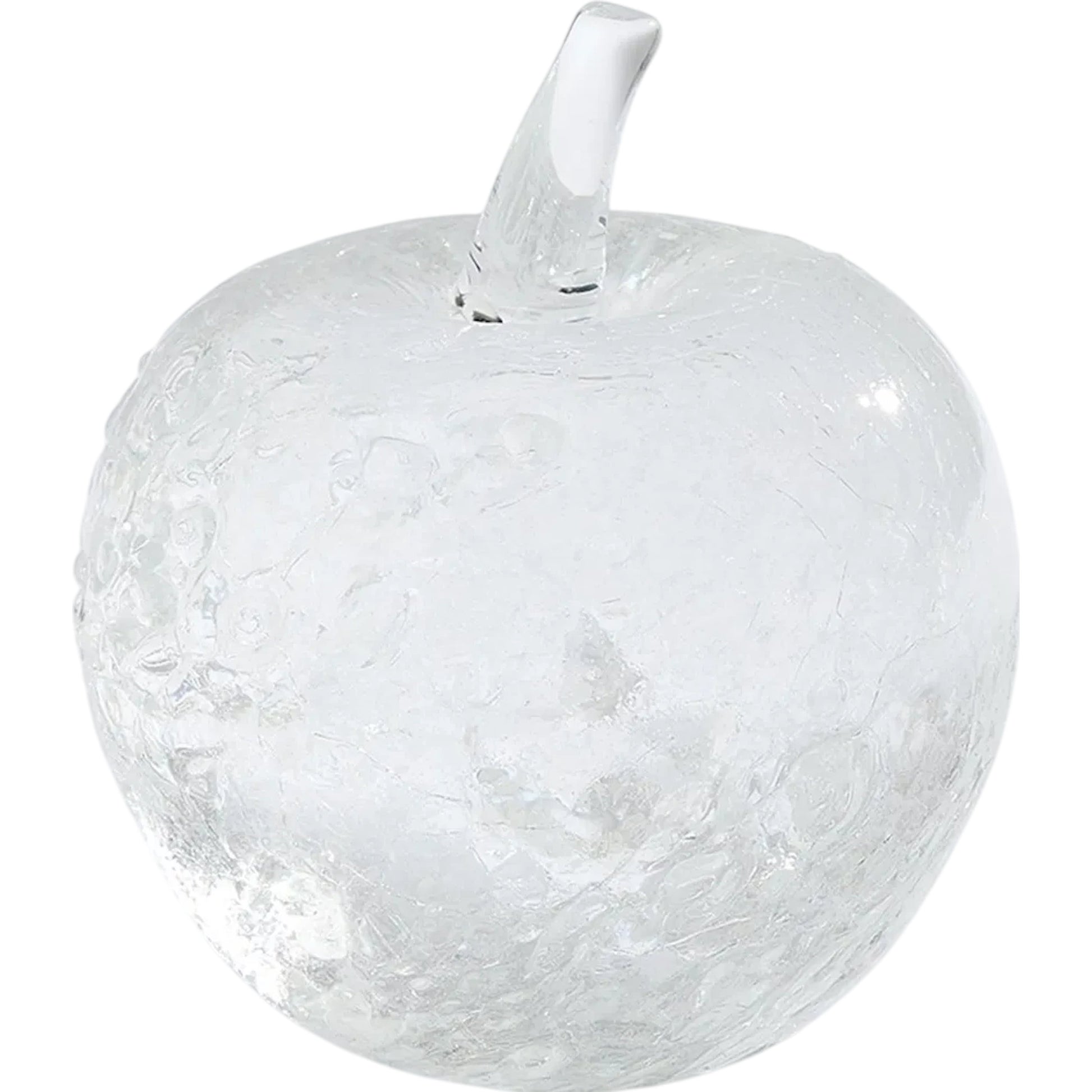 Ghost Apple Glass Fruit by Global Views in clear. Made from unique in a modern style.