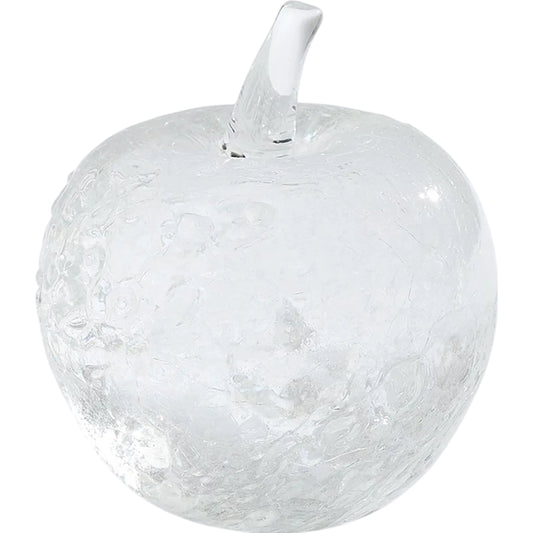 Ghost Apple Glass Fruit by Global Views in clear. Made from unique in a modern style.
