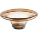 Tourneau Bowl by Global Views. Made from art glass in a eclectic & global style.