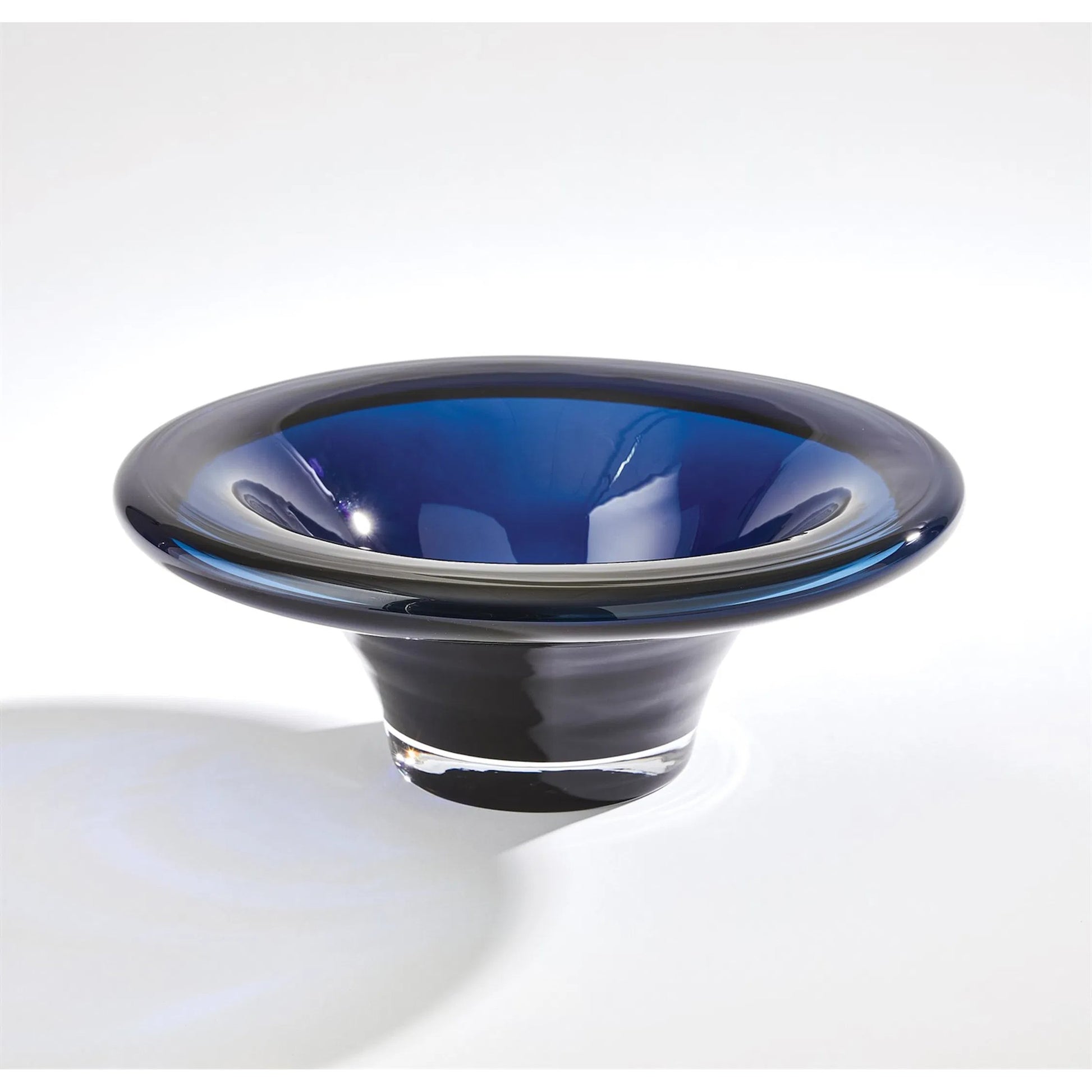 Tourneau Bowl by Global Views. Made from art glass in a eclectic & global style.