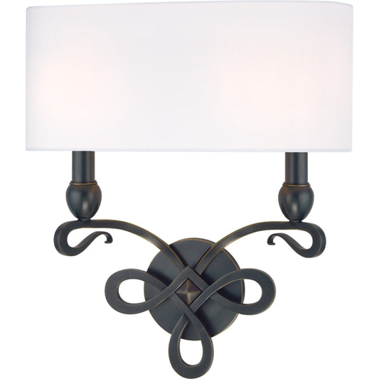 Pawling Wall Sconce by Hudson Valley. Made from brass in a transitional style.