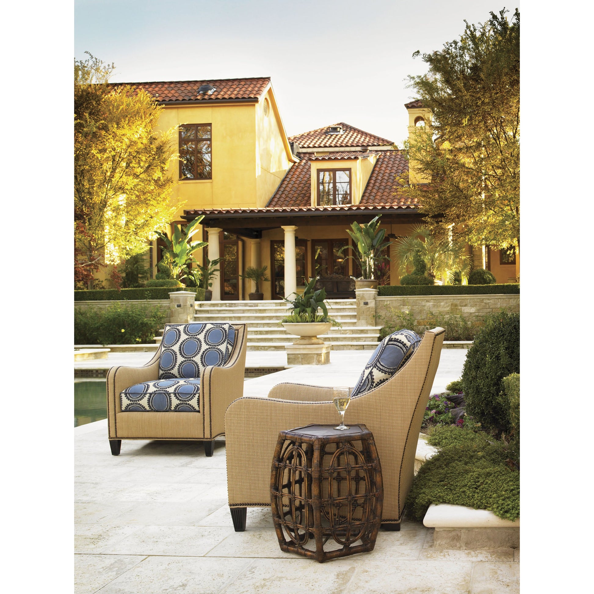 Oval Reef Accent Table by Tommy Bahama Home. Made from unique in a coastal style.