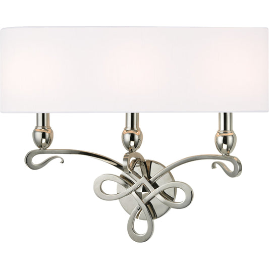Pawling Wall Sconce by Hudson Valley. Made from brass in a transitional style.