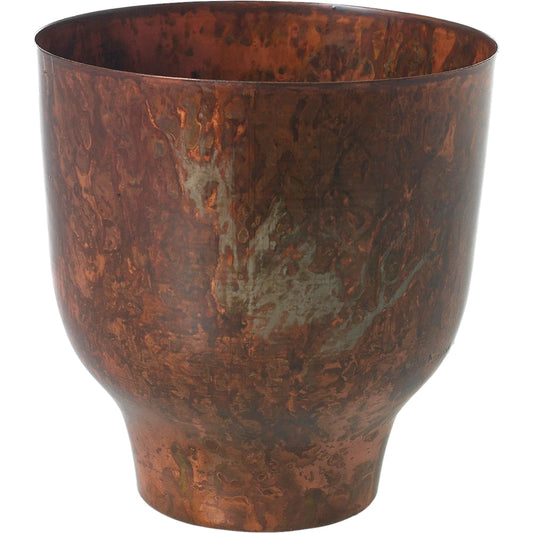 Asbury Pot by Accent Decor in copper. Made from metal in a unique style.
