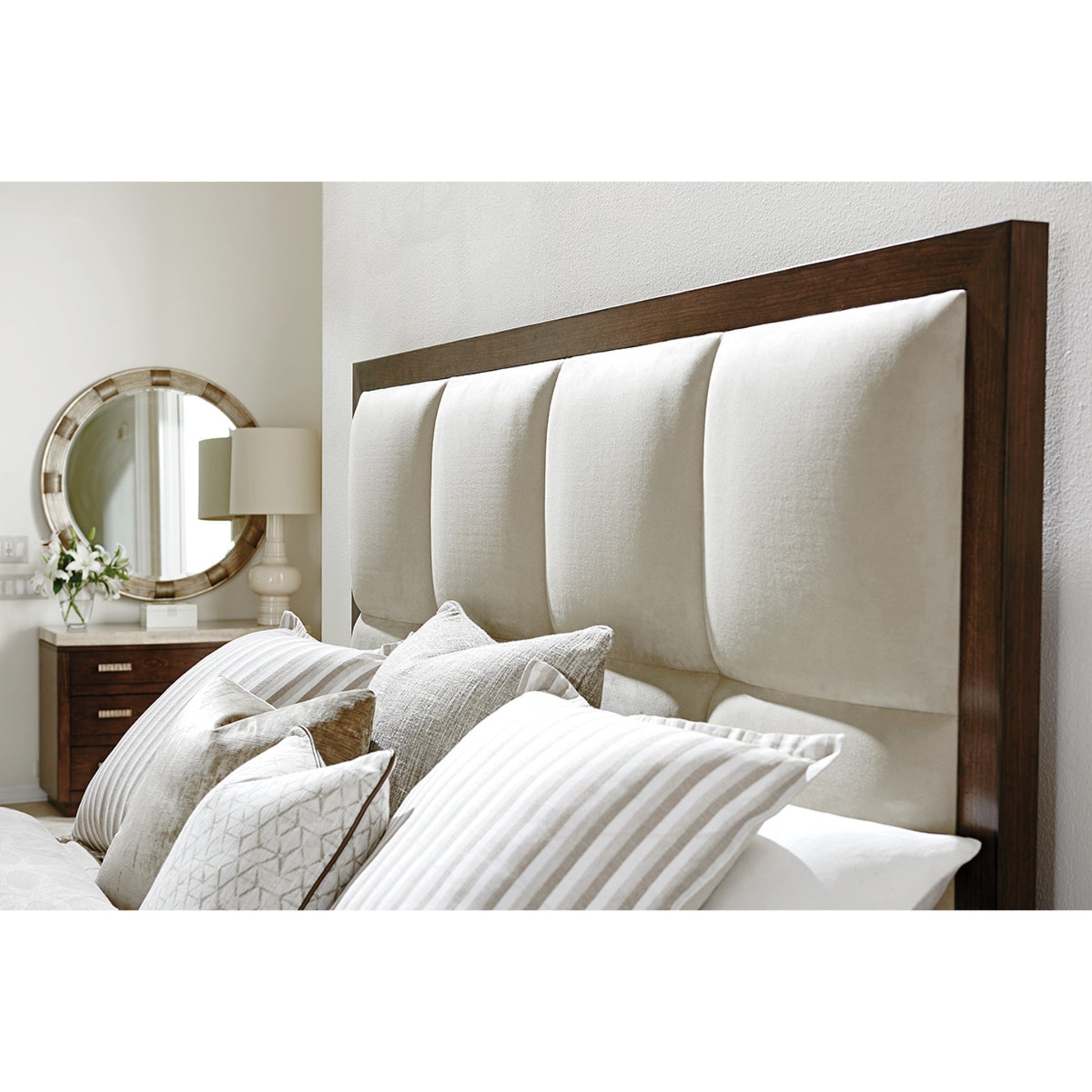 Casa Del Mar Upholstered Bed by Lexington. Made from unique in a transitional style.