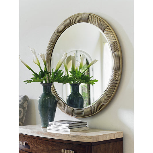 Beverly Round Mirror by Lexington. Made from unique in a modern style.