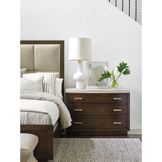 Pershing Bachelors Chest by Lexington. Made from unique in a transitional style.