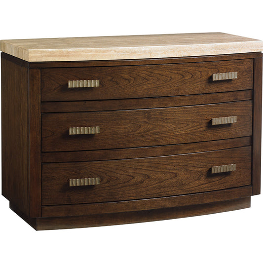 Pershing Bachelors Chest by Lexington. Made from unique in a transitional style.