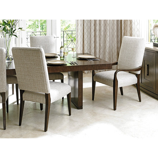 Sierra Upholstered Arm Chair by Lexington. Made from unique in a transitional style.