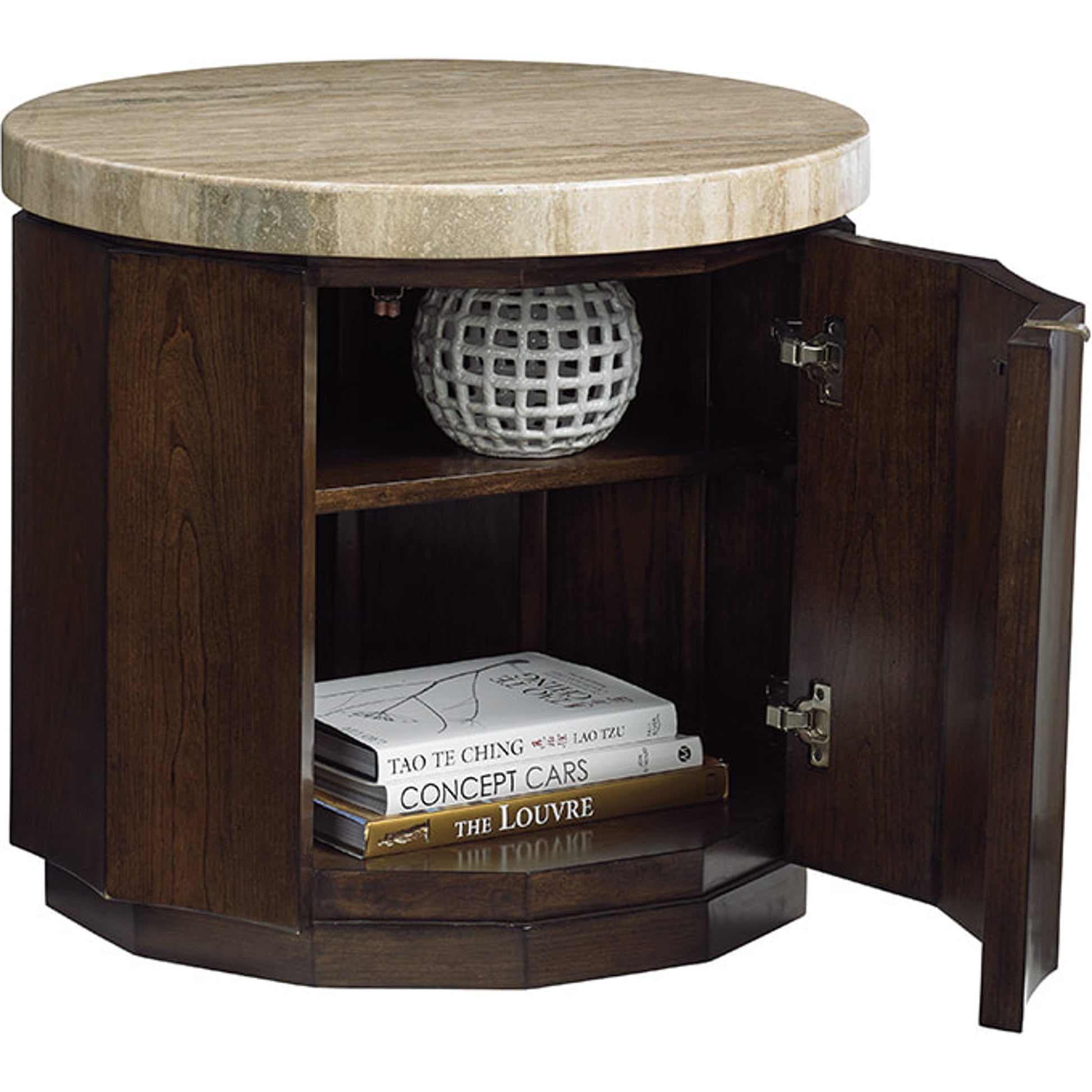 Glendora Drum Table by Lexington. Made from unique in a modern style.