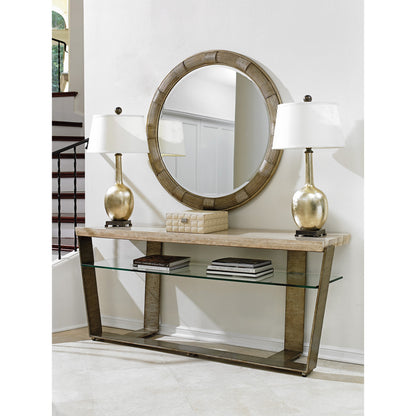 Beverly Round Mirror by Lexington. Made from unique in a modern style.