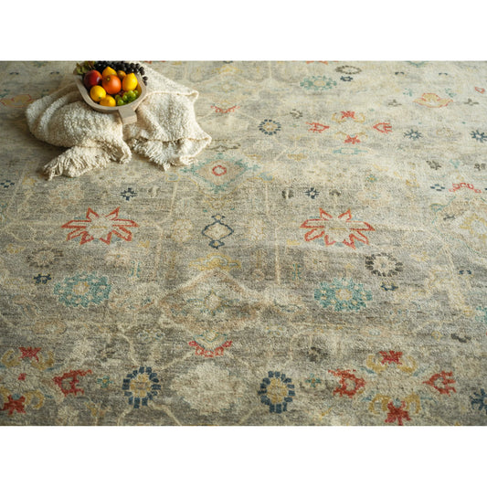 Oxford 7225 Rug by Exquisite Rugs in gray. Made from ghazni wool in a unique style.