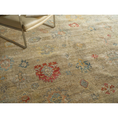 Oxford Pattern Rug by Exquisite Rugs in camel. Made from ghazni wool in a unique style.
