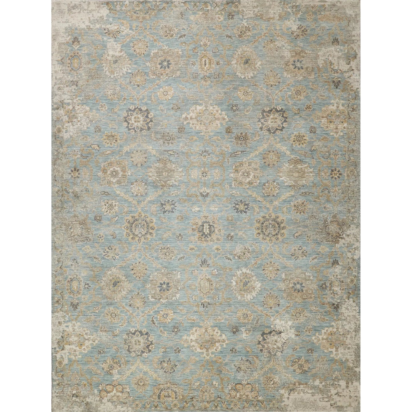 000 SI-2260624,SI-2260625,SI-2260626,SI-2260627,SI-2260628 | Primary Silo | Artisan Rug by Exquisite Rugs in light blue. Made from wool, nylon in a unique style.