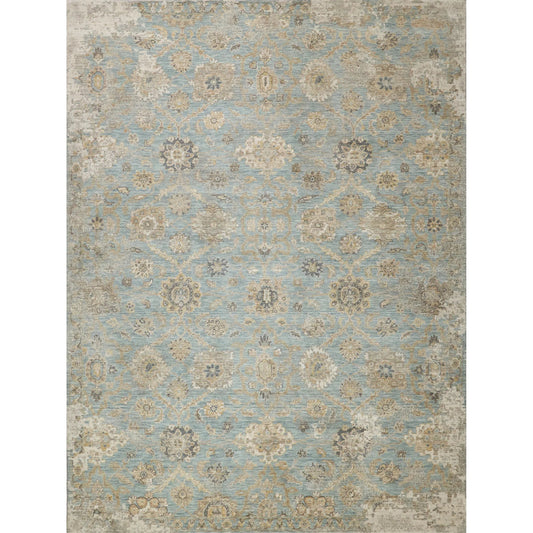 Artisan 7228 Rug by Exquisite Rugs in light blue. Made from new zealand wool, nylon in a unique style.