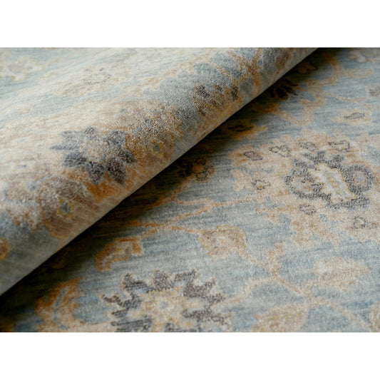 Artisan 7228 Rug by Exquisite Rugs in light blue. Made from new zealand wool, nylon in a unique style.