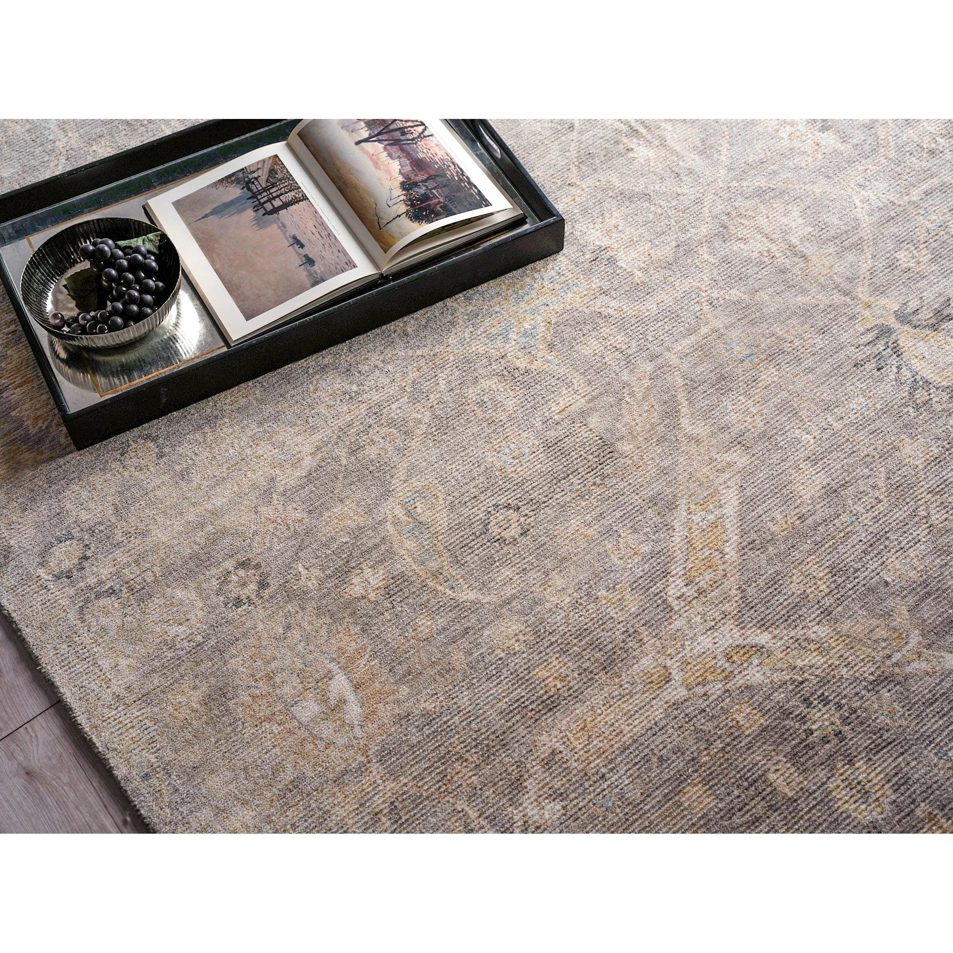 Artisan Pattern Rug by Exquisite Rugs. Made from wool, nylon in a unique style.
