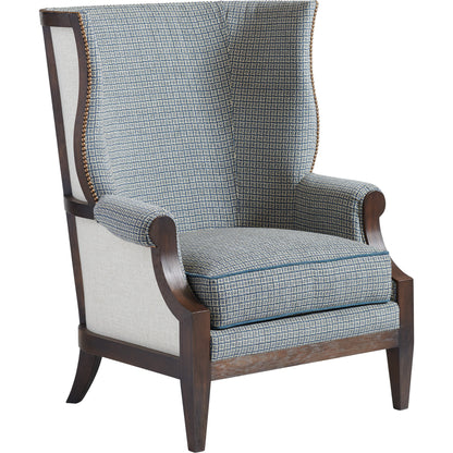 Merced Chair by Lexington in walnut. Made from unique in a transitional style.