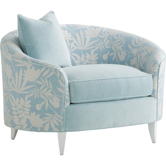 Nash Tub Chair by Lexington in blue mist. Made from unique in a coastal style.