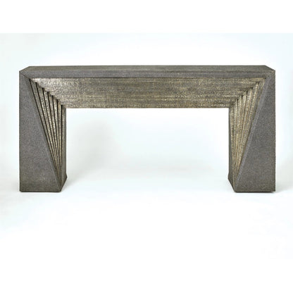 Deco Console by Global Views. Made from mdf, metal in a modern style.