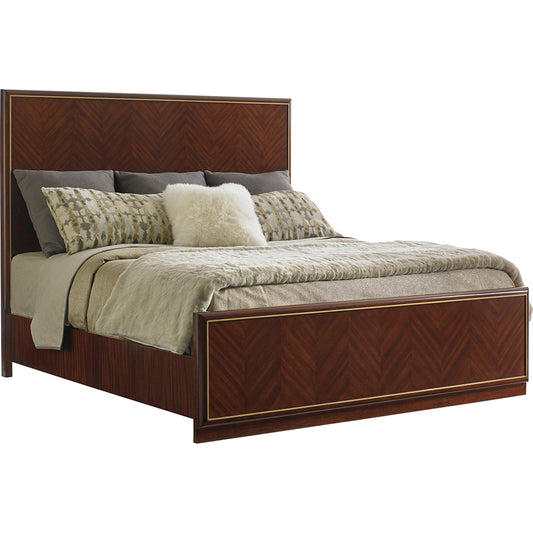 Carlyle Panel Bed 6/0 California King by Lexington. Made from unique in a transitional style.