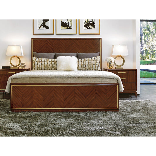 Carlyle Panel Bed 6/0 California King by Lexington. Made from unique in a transitional style.