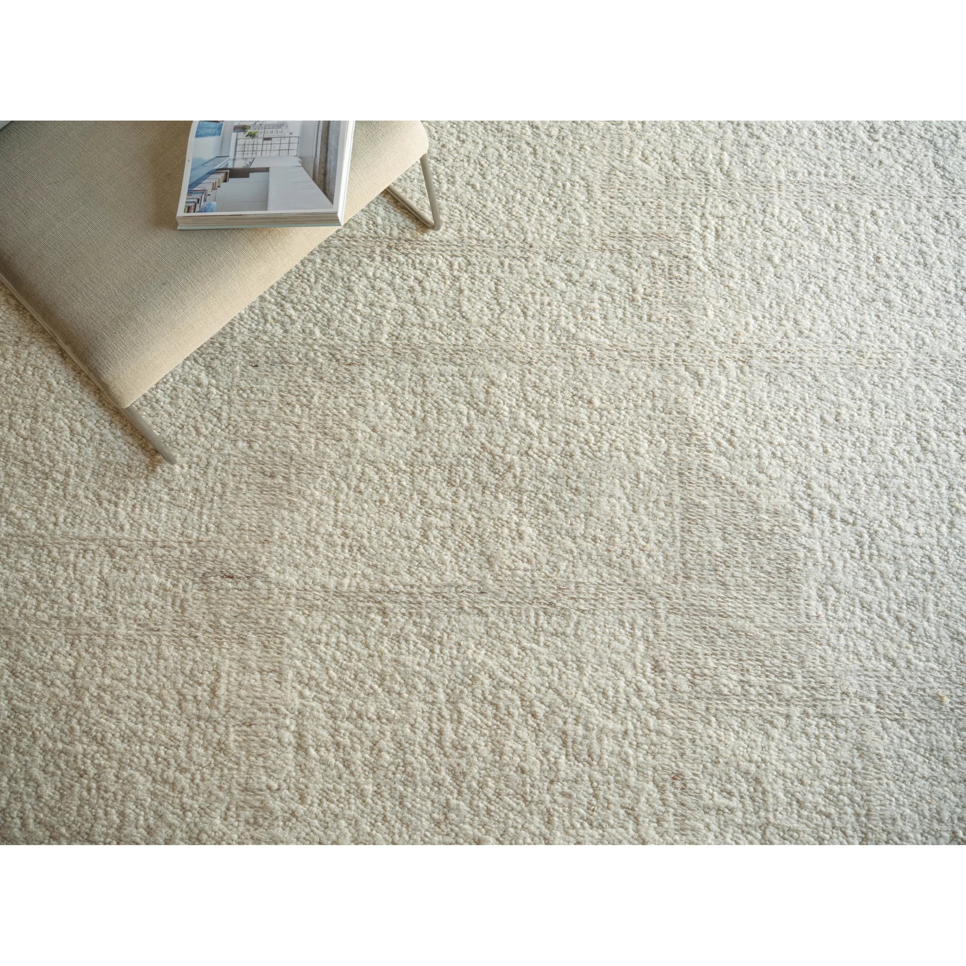 Kokomo Rug IV by Exquisite Rugs in ivory, taupe. Made from new zealand wool in a unique style.