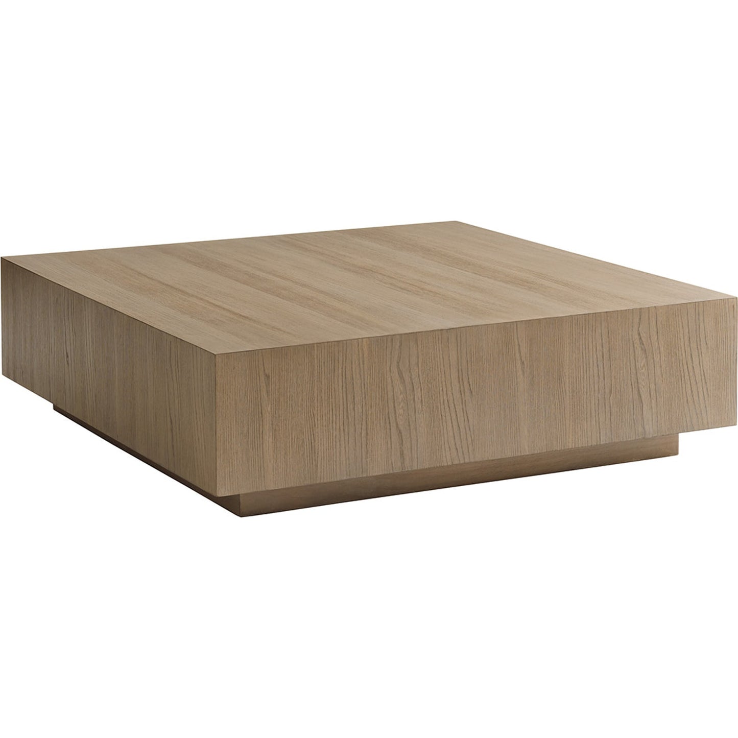 001 SR-835734 | Primary Silo | Tatum Square Cocktail Table by Lexington. Made from gray elm veneer in a modern style.