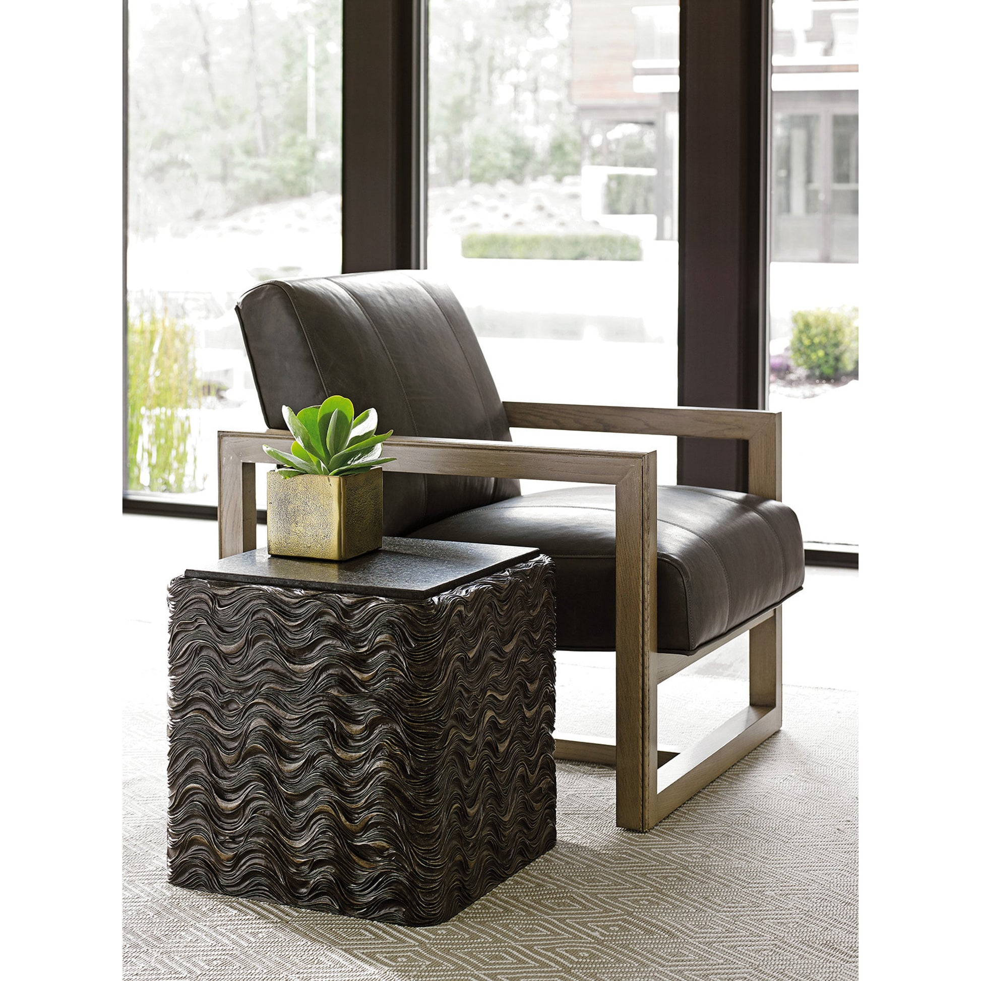 Talk of the Town Cube End Table by Lexington. Made from unique in a eclectic & global style.
