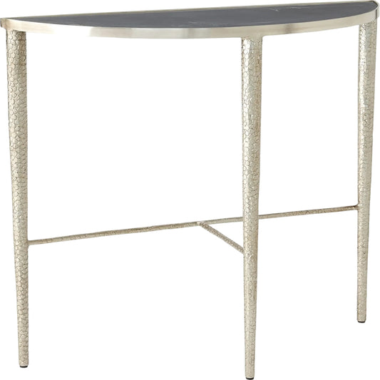 Hammered Console by Global Views. Made from unique in a transitional style.