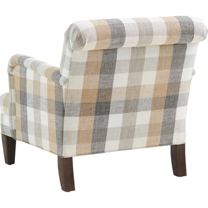 Patterson Chair by Lexington in walnut. Made from unique in a transitional style.