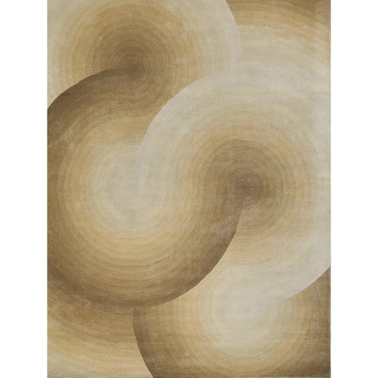 Mitomo 7273 Rug by Exquisite Rugs in light beige, ivory. Made from wool, bamboo silk in a unique style.