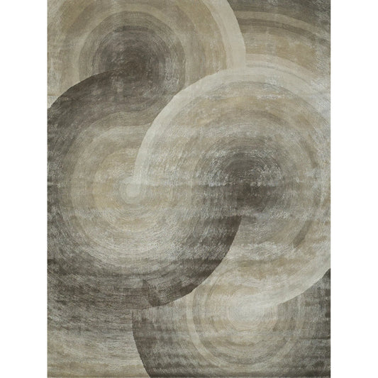 Mitomo 7274 Rug by Exquisite Rugs in taupe. Made from wool, viscose in a unique style.