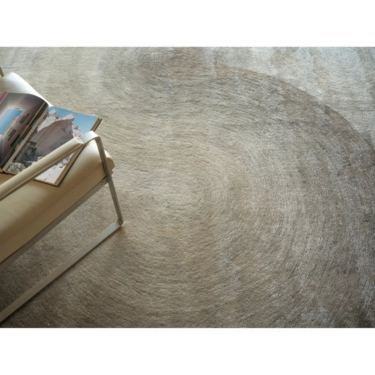 Mitomo 7274 Rug by Exquisite Rugs in taupe. Made from wool, viscose in a unique style.