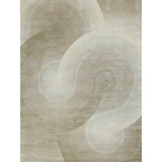 Mitomo 7275 Rug by Exquisite Rugs in pearl. Made from wool, bamboo silk in a unique style.