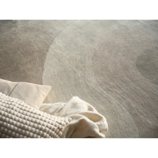 Mitomo 7275 Rug by Exquisite Rugs in pearl. Made from wool, bamboo silk in a unique style.