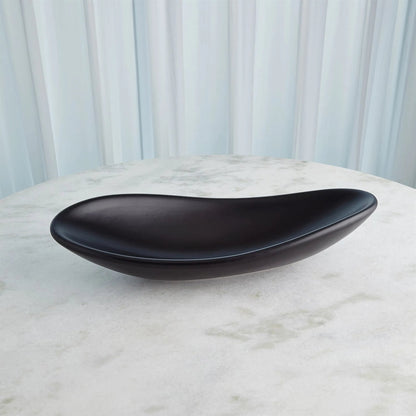 Oblong Platter Bowl by Global Views. Made from ceramic in a modern style.