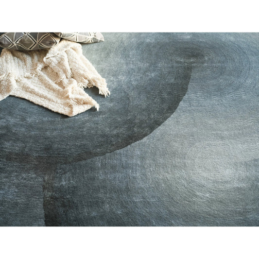 Mitomo 7276 Rug by Exquisite Rugs in sea green. Made from wool, bamboo silk in a unique style.
