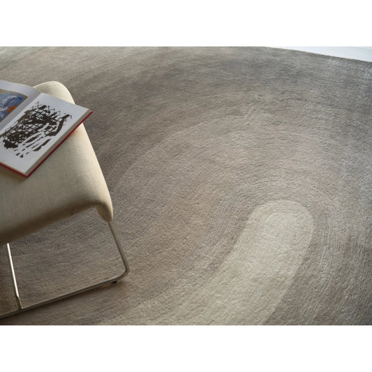 Mitomo 7278 Rug by Exquisite Rugs in charcoal, ivory. Made from wool, bamboo silk in a unique style.