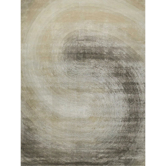 Mitomo 7280 Rug by Exquisite Rugs in taupe. Made from wool, bamboo silk in a unique style.