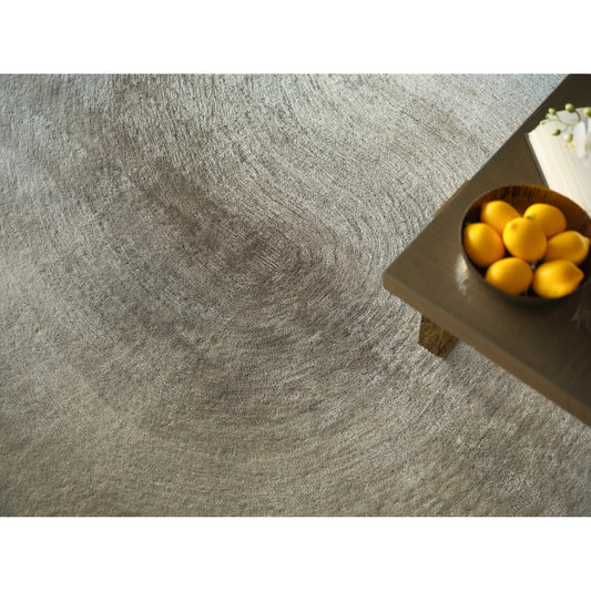 Mitomo 7280 Rug by Exquisite Rugs in taupe. Made from wool, bamboo silk in a unique style.
